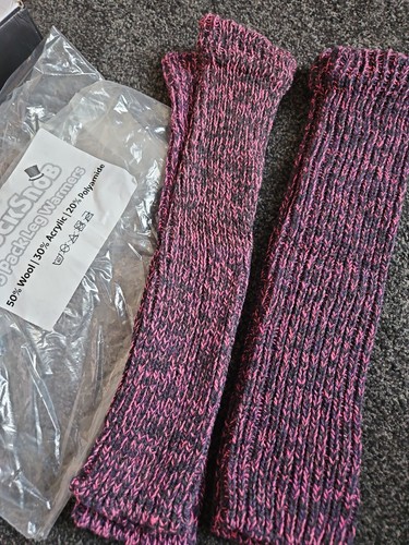Leg warmer knitted wool - warmer, 2