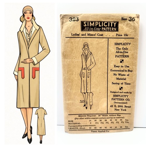 Antique 1920s simplicity 323 - antique,