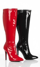 Women's Patent Knee High