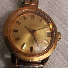 Vintage excalibur gold plated - vintage,