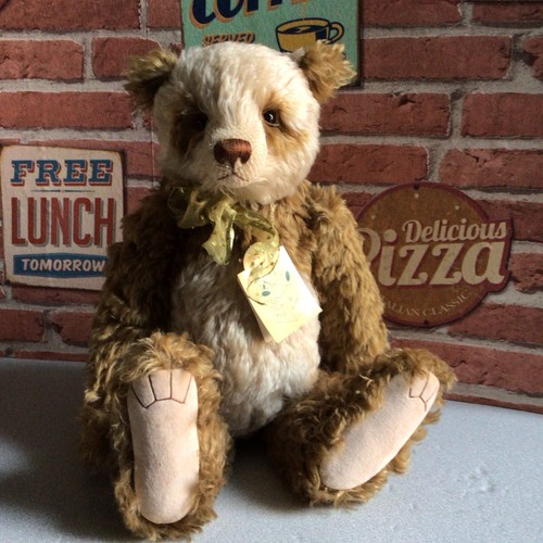 Beautiful mohair panda bear - panda, by