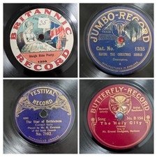 VINTAGE XMAS! Rare Labels Festive Bundle 78rpm Records- SEE DESCRIPTION!