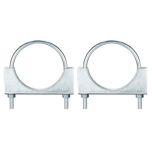 2pcs muffler bolt clamps - muffler,