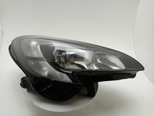 VAUXHALL CORSA Headlamp Headlight O/S 2014-2019 Unknown Van RH 13381338 