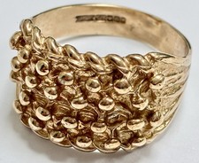 “9ct Yellow Gold 4 Row