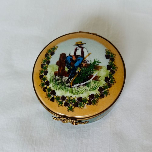 Limoges trinket box unisex - box,