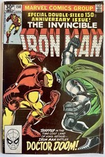 Invincible Iron Man #150 (1981) Iron Man vs Doctor Doom UK Price Variant
