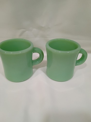 Fire king jadeite mugs heavy - mugs,