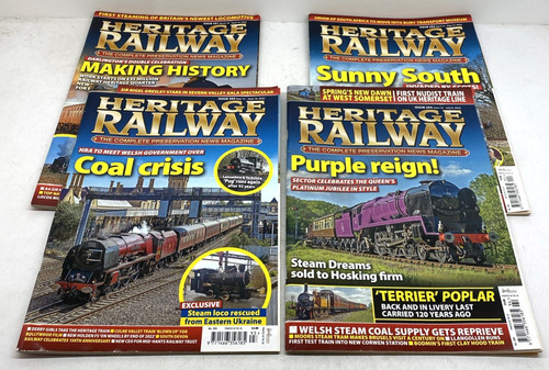 Heritage railway magazine back - heritage,