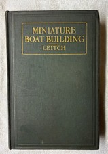 Miniature Boat Building-Model