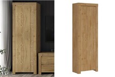 Scandi Single Wardrobe Storage