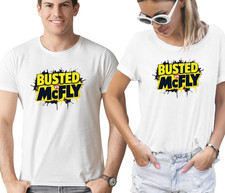McFly vs Busted Tour 2025 T-Shirt Team McFly Band Front & Back Concert Gift Top