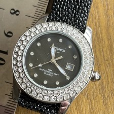 NOS Amadeus Gemstone Bezel Quartz Watch