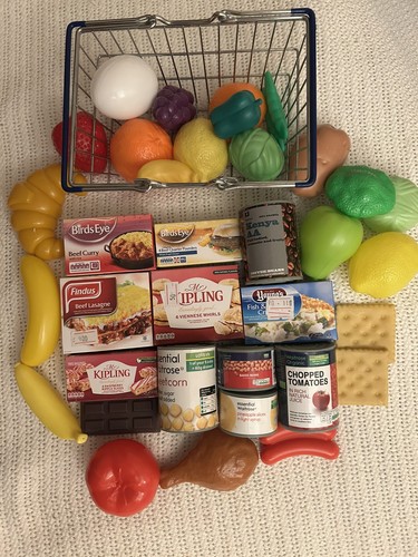 Kids metal shopping basket - kids,