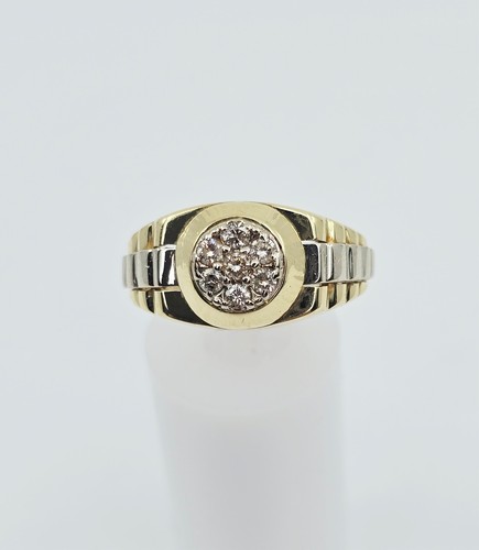 14k solid two tone multi - 14k,