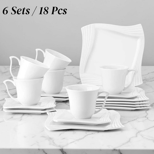 White ceramic tableware tea - ceramic,