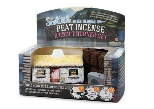 Scottish turf peat incense - scottish,
