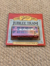 Vintage Typhoo Tea Jubilee Tram Original E1 London Tram Diecast Model - Carded