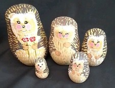 Hedgehog Russian Dolls