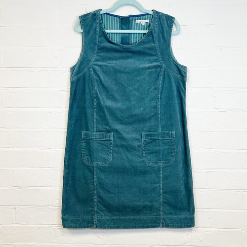 White stuff corduroy pinafore - white,