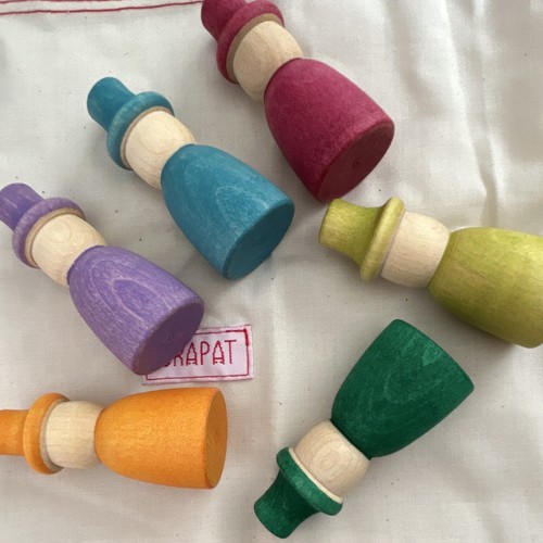 Grapat wooden wizards - wooden, peg