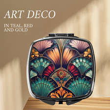 Art Deco Compact Mirror in