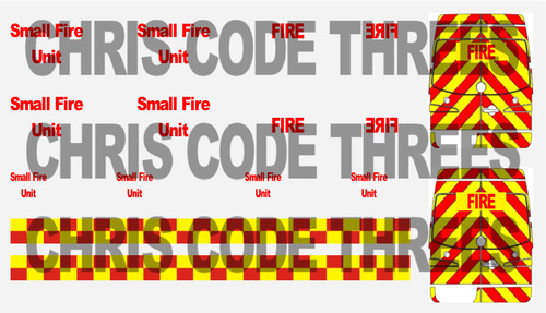 Code fire adhesive vinyl - code, 3
