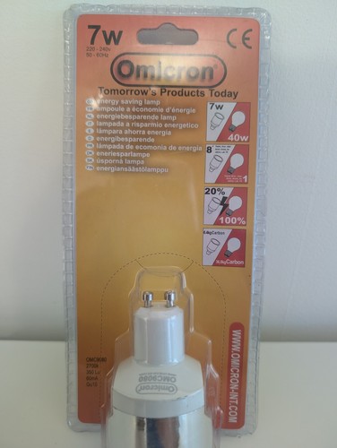 Omicron energy saving bulb - 7w,