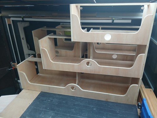 Campervan overhead unit 750mm - unit,