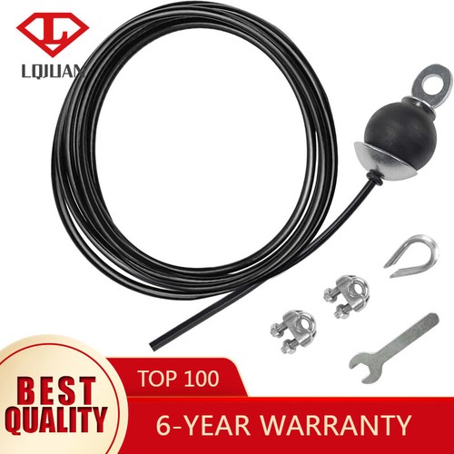 Fitness steel cable - 4m,