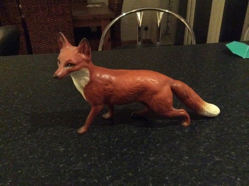 Beswick matt standing fox - matt,