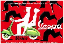 Va03 vintage 1954 vespa - vintage,