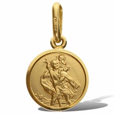 9CT GOLD ST CHRISTOPHER