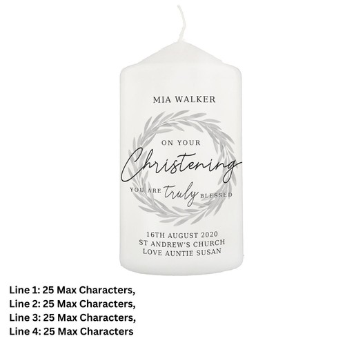 Personalised truly blessed - personalised, 'truly