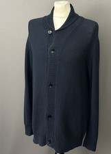 GANT CARDIGAN - CHUNKY KNIT 100% American Cotton - Men's Size XL - Extra Large