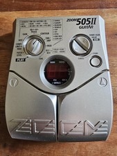 Zoom 505II Silver Guitar Compact Multi-Series Effects Pedal
