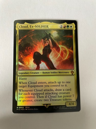 Mtg cloud soldier - mtg, ex-soldier