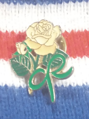 Macmillan enamel flower - macmillan,
