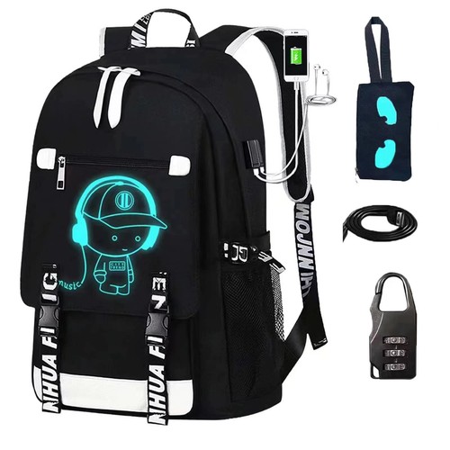 School backpack for boys print - boys,