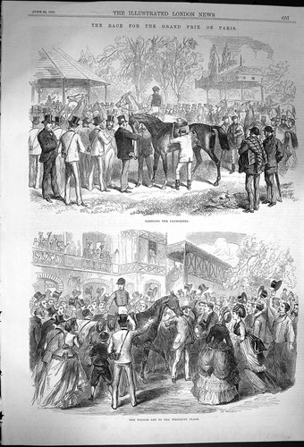 Original old antique print - antique,