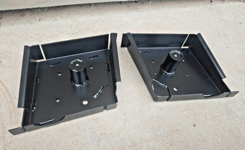 Spring plate pair left - vw,