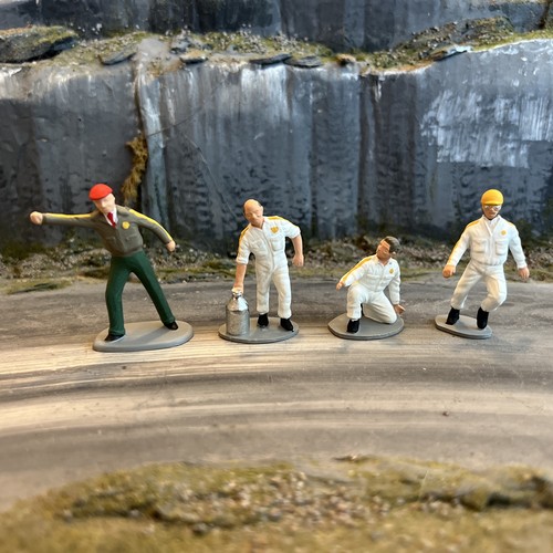 Painted race crew - -, white