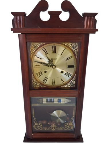Highlands wooden wall clock - wooden,