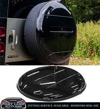 REAR SPARE WHEEL COVER GLOSS BLACK FOR LAND ROVER DEFENDER L663 2020+
