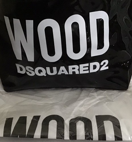 Dsquared2 wood tote bag - dsquared2,