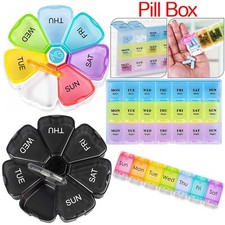 Pill Box Weekly 7 Day Daily