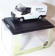 Oxford 76FT012 1/76 OO Scale Ford Transit SWB Low Roof Stobart Rail Van  New 