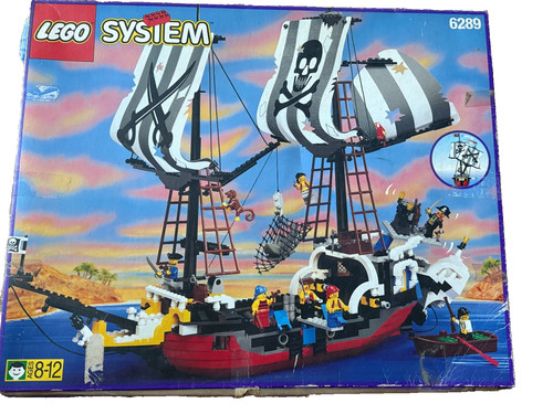 Vintage lego pirate ship - vintage,