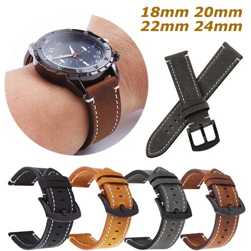 24mm genuine leather - 18/20/22/24mm,