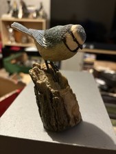 Arden Blue Tit Bird Sculpture